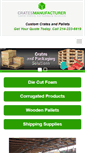 Mobile Screenshot of cratesmanufacturer.com